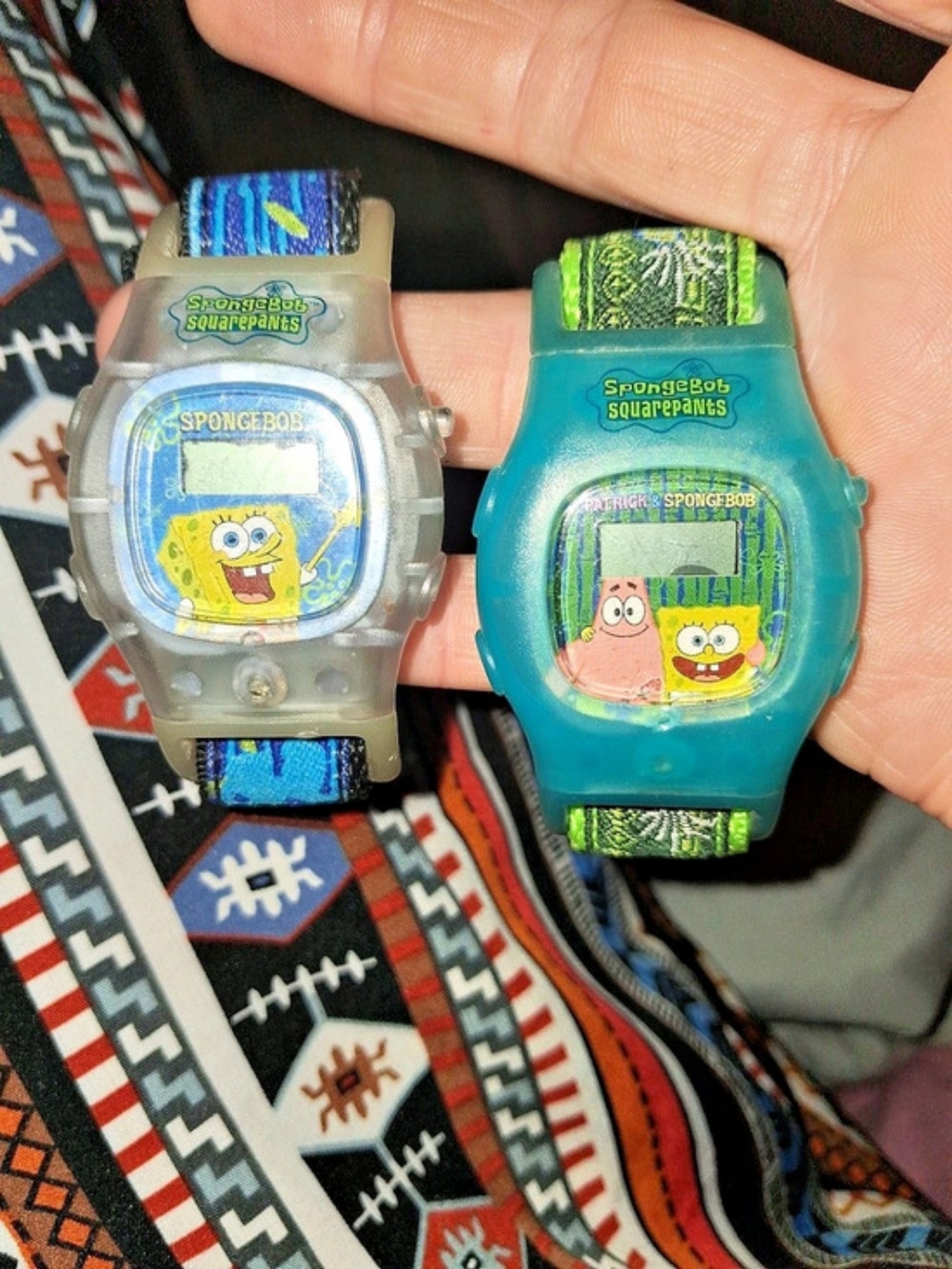 SpongeBob SquarePants watches Kids Blue & Green